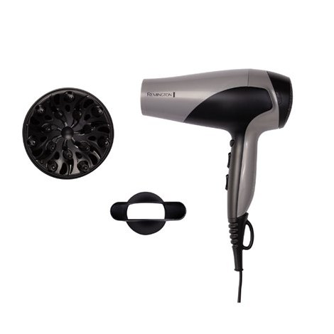 Hair Dryer | D3190S | 2200 W | Number of temperature settings 3 | Ionic function | Diffuser nozzle | Grey/Black - 2